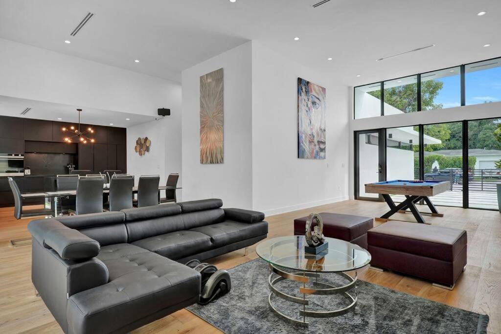 Design House -Heated Pool -Big Yard -Gated Parking Villa Miami Eksteriør bilde